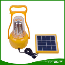 Lampe solaire d&#39;urgence solaire de lanterne de camping de pleine fonction LED rechargeable par USB avec des câbles